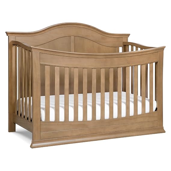 DaVinci Meadow 4-in-1 Convertible Crib in Hazelnut, Greenguard Gold Certified