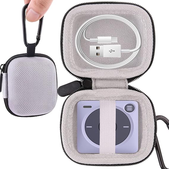 Hard EVA Carrying Storage Case for Mighty 3 Spotify & Amazon Music Player 2026 Version Protective Travel Storage Box Gray