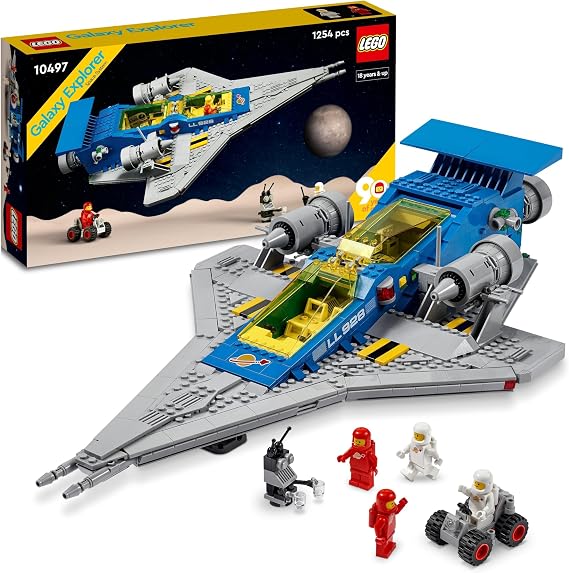 LEGO 10497 Galaxy Explorer Space System explorer spaceship 1254 pieces