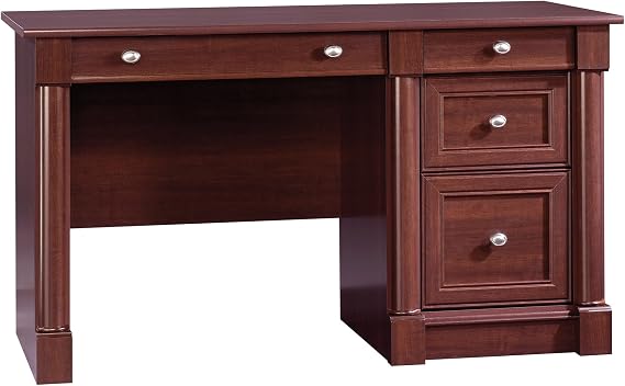 Palladia Collection Computer Desk (Select Cherry) (30.039''H x 53.15''W x 23.465''D)