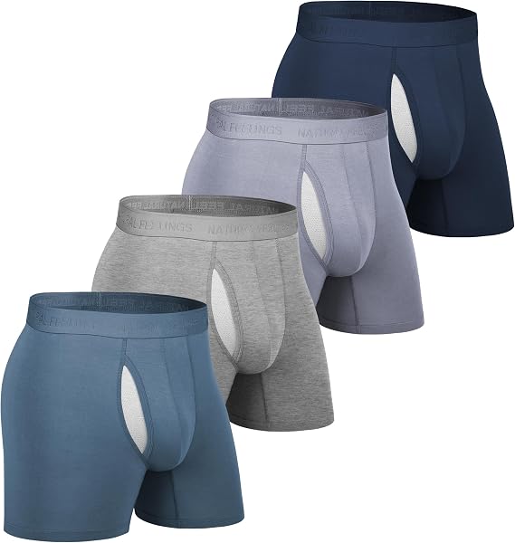 Mens Boxers Shorts Multipack Breathable Anti Chafing Boxers Mens Underwear