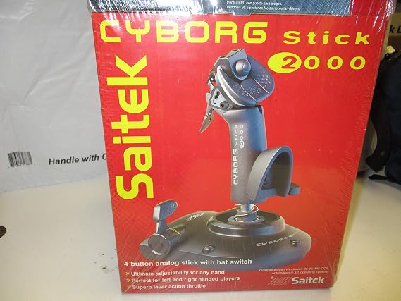 Saitek Cyborg 2000 Computer Pc Joystick (saitek Cyborg 2000 Joystick)