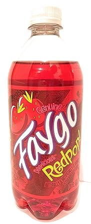 Faygo Redpop soda, 20-oz. plastic bottle