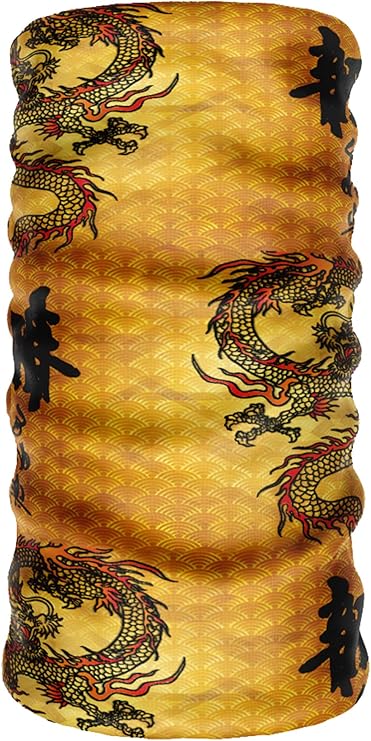 e taktik ® DeBuff Collar Ethnic Dragon Boyunluk Bandana
