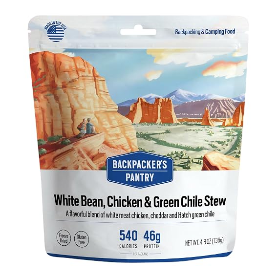 Backpacker's Pantry White Bean, Chicken, and Green Chile Stew | 1-Pack