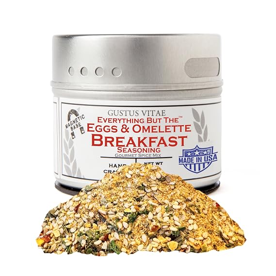 Gustus Vitae | Everything But The Eggs & Omelette Breakfast Seasoning