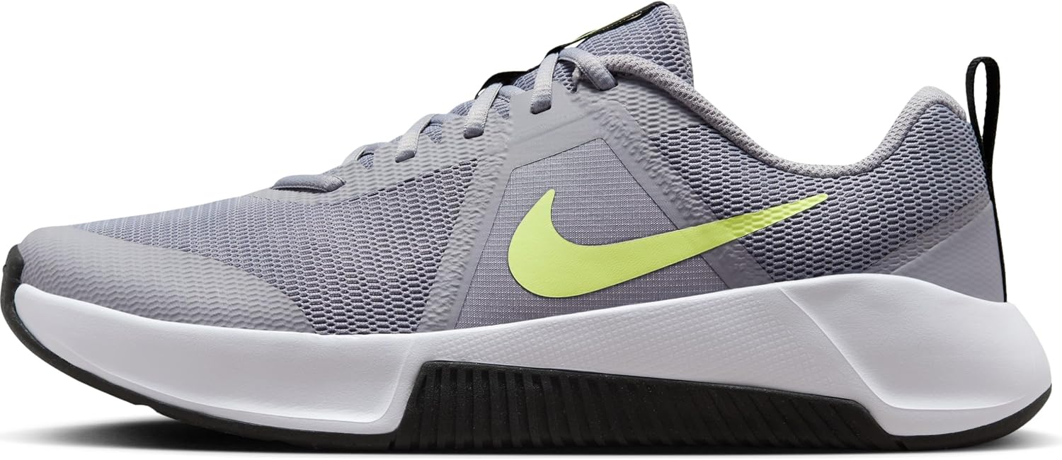 Nike MC Trainer 3 Mens Workout Shoes FQ1831-002, Cement GreyBlackWhiteLight Lemon Twist Size 11.5