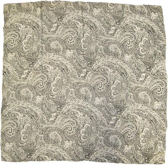 Wyoming Traders Acanthus Frontier Calico Silk Scarf