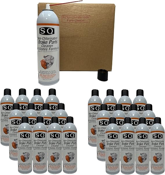 SQ Non-Chlorinated Brake Parts Cleaner, Low VOC, 14.5 oz per can (36)