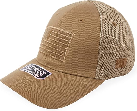 HIGHLAND TACTICAL - American Flag Soft Mesh Hat