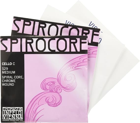 Thomas Steak Cello String Set SPIROCORE G,C JARGAR A,D
