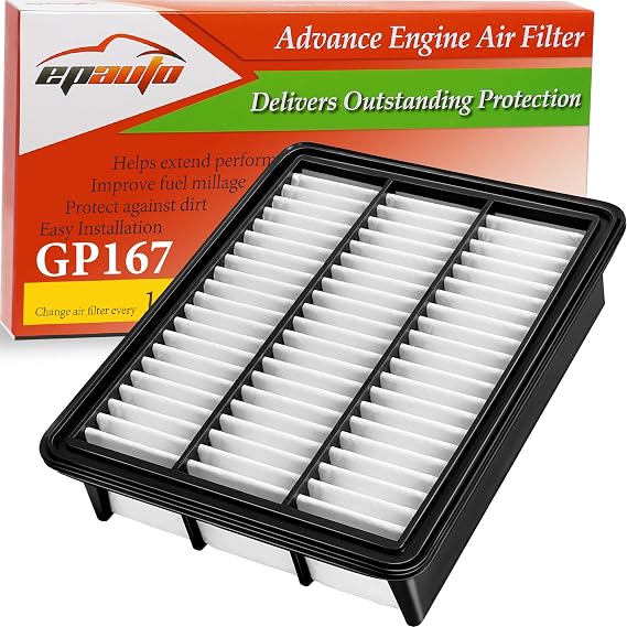 EPAuto GP167 (CA12167) Engine Air Filter Replacement for Mazda