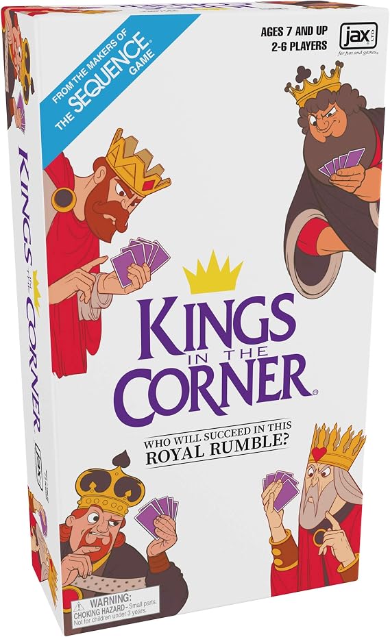 Kings in the Corner - The Traditional Gameplay of Solitaire with a Twist, for the Whole Family!
