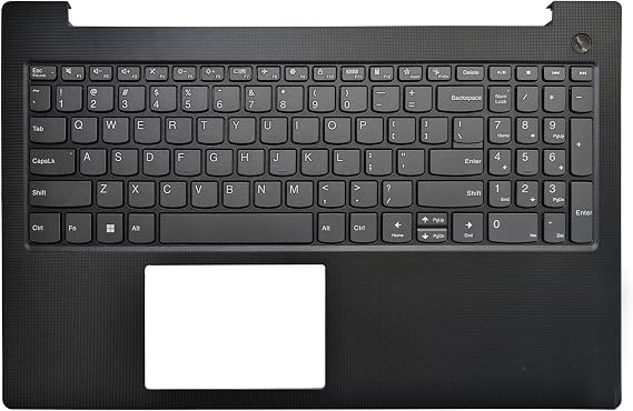 Laptop US Keyboard Compatible for Lenovo IdeaPad V15 G2-ITL V15 G2-ALC V15 G2-IJL AP21S000100 Black Palmrest Upper Cover No TouchPad 5CB1B96484 5CB1B96453