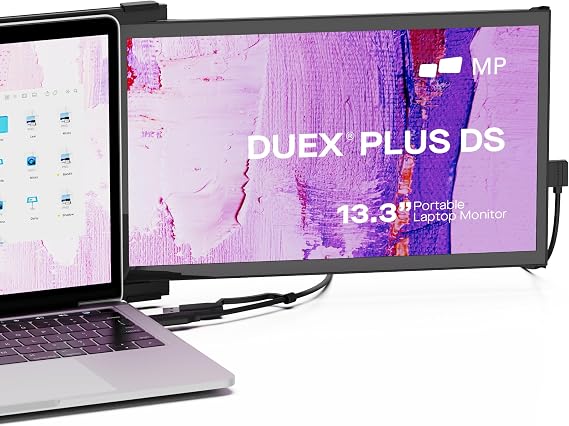 Duex Plus DS 2026 Mobile Pixels 13.3" IPS 1080P Portable Monitor