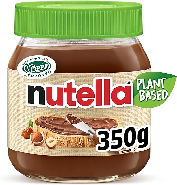 Nutella Plant-Based Hazelnut & Chocolate Spread 350g