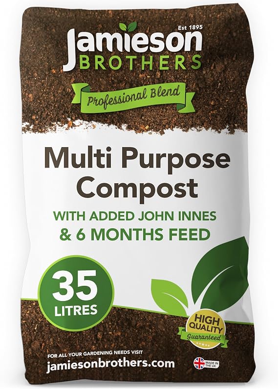 Multi Purpose Compost with added John Innes 35L bag - By Jamieson Brothers