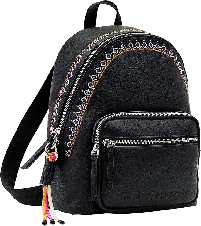 Desigual Small Embroidered Backpack