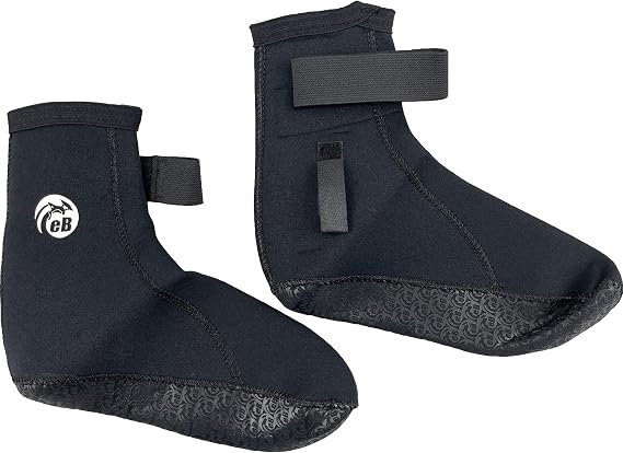 eBodyboarding 3mm Fin Booties with Strap