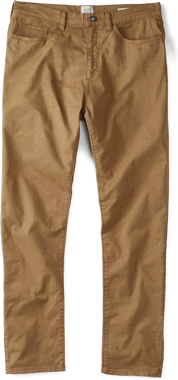 Huckberry Flint and Tinder Men's 365 Pant, Stretch Comfort, 5-Pocket Mens Pant