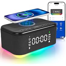Bluetooth Alarm Clock Dim 1224H, Black