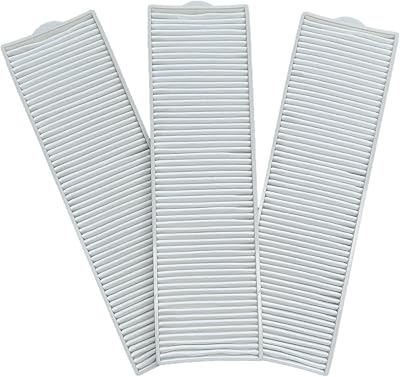 3 Style 814 Filters Compatible with Bissell Lift-Off - Momentum - PowerGroom - PowerGlide - Velocity Bagless Upright Vacuum Cleaner. Exhaust HEPA Media Compare to 3091, 203-6608, 203-7715.