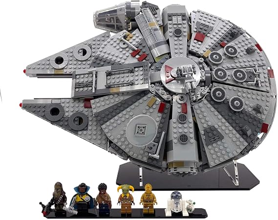 Display Stand Compatible with Lego 75257 - Millennium Falcon