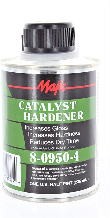 Majic 30679 Accelerator Hardener, 1/2 pint, Clear