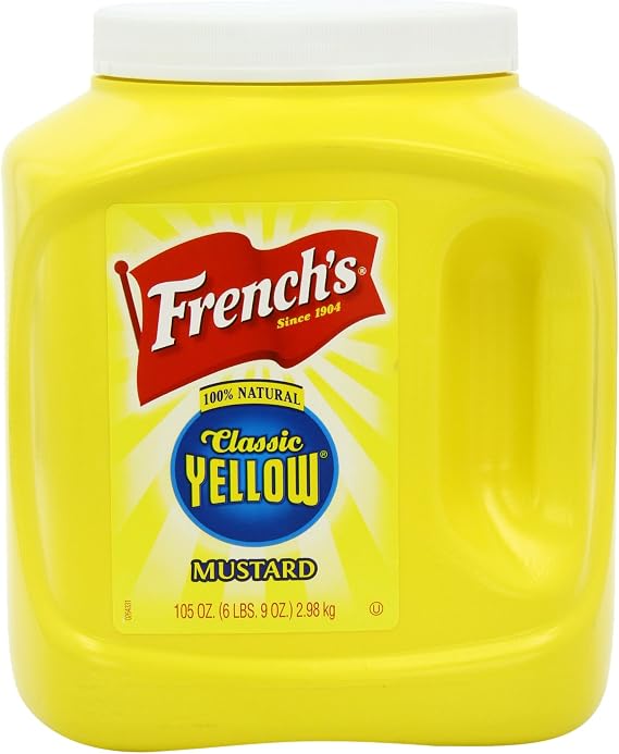 French's Classic American Yellow Mustard - Catering Size 2.98 kg