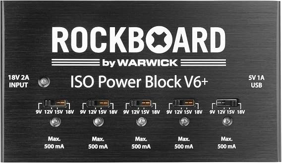 RockBoard by Warwick Iso Power Block V6+ Multi-Power Supply