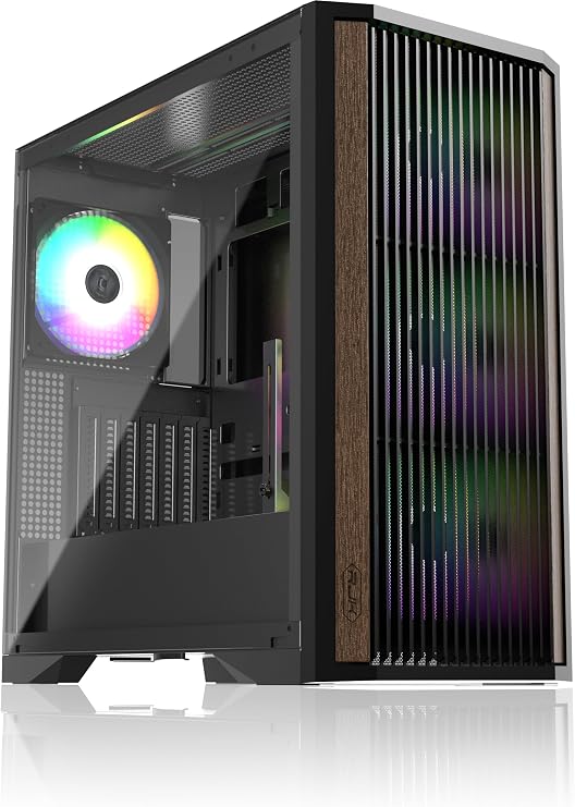 RAIJINTEK AGOS MAX-MS4 Black Mid-Tower PC Case