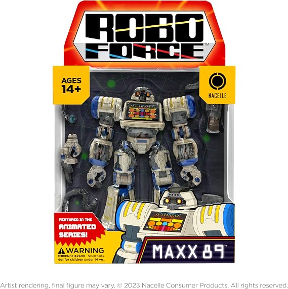 Robo Force Maxx Steele Action Figure