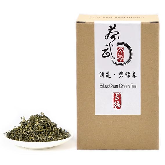 ChaWuWarmSun [B] BiLuoChun Chinese Green Tea Loose Leaf, 8.8oz/250g