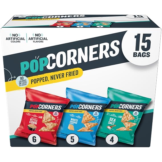 Popcorners Variety Pack 15ct Box