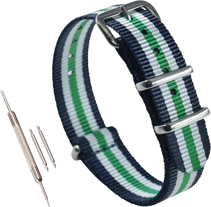 Thin Nylon Watch Strap Band Replacement(10-24mm)