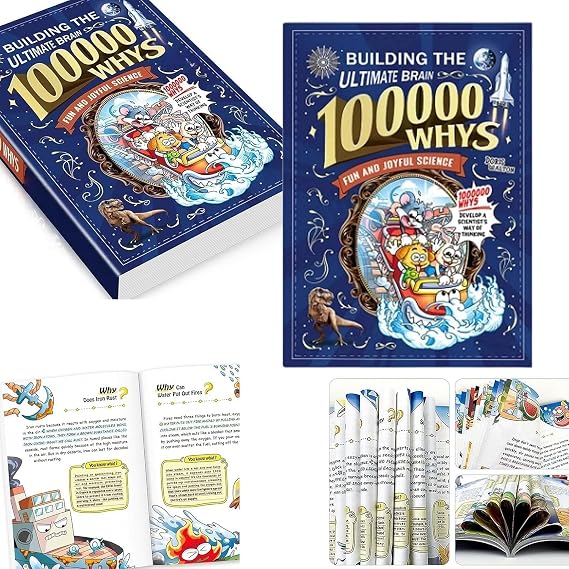 Encyclopedia for Children - Children's Encyclopedia "Why 100,000?",Building the Ultimate Brain 100,000 Whys,Extracurricular Reading for Primary School Students (1PC)
