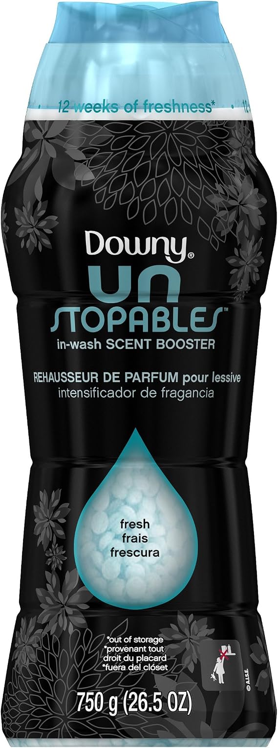 Downy Unstopables Fresh In-Wash Scent Booster Fabric Enhancer 26.5oz
