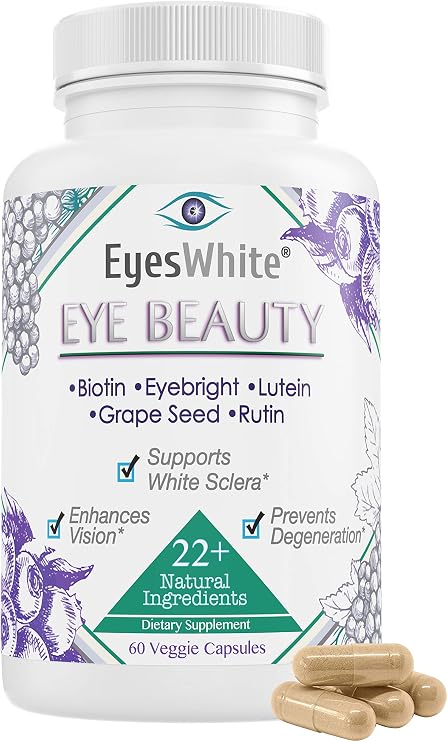 Eye whitening + Beauty Supplement (All Natural Formulation)