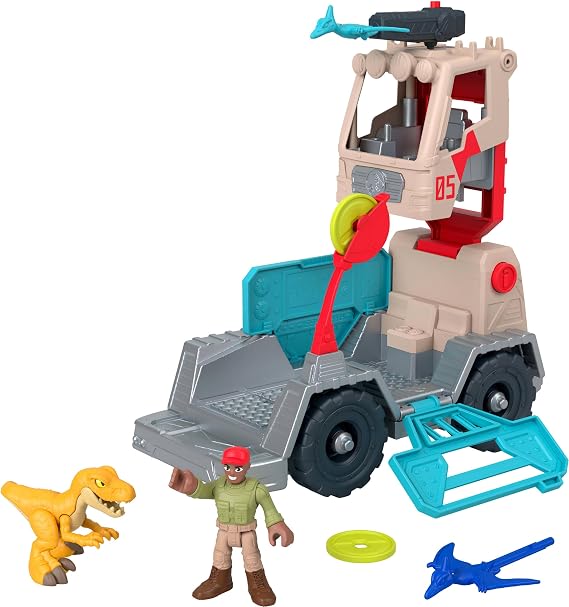 Fisher-Price Imaginext Jurassic World Trek N Transform Toy Vehicle