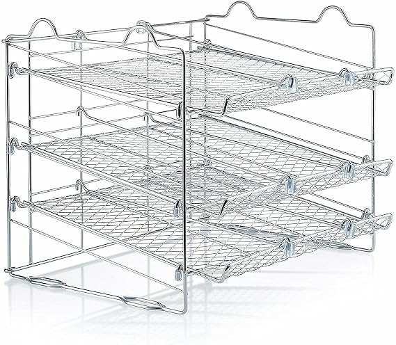 Chrome Stackable Can Organizer, Can Rack Holds up to 36 Cans