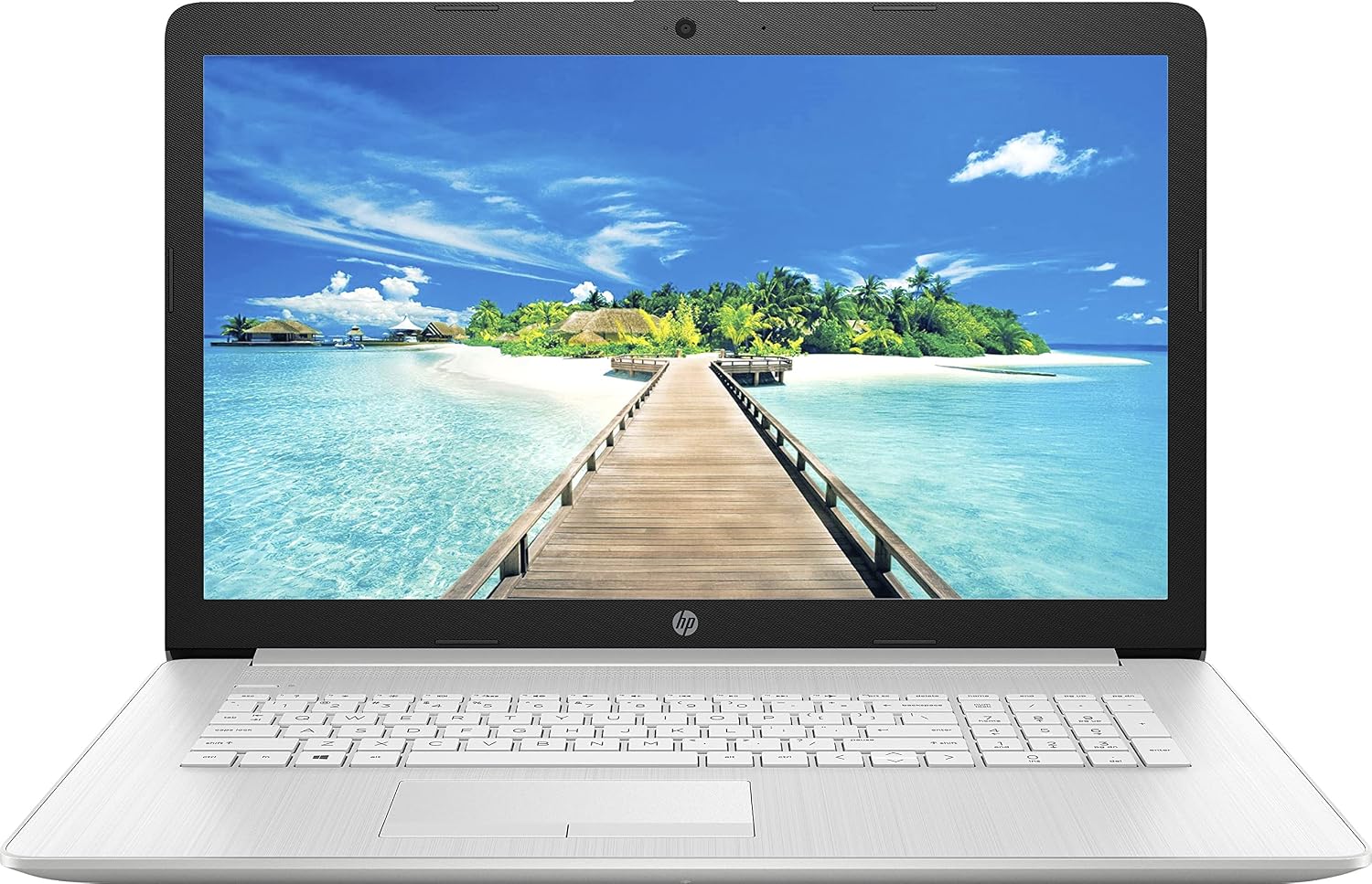 Newest HP 17 Laptop, 17.3" HD Display, 11th Gen Intel Core i3-1115G4 Processor, 32GB RAM, 512GB PCIe SSD, Webcam, Bluetooth, HDMI, RJ-45, Windows 11 Home, Silver