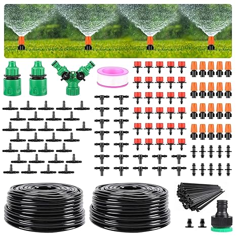 Drip Irrigation System,98ft/30m Automatic Watering Kit for Garden