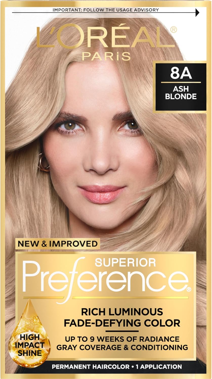 Superior Preference Rich Luminous Conditioning Colorant, Level 3 Permanent, Ash BlondeCooler 8A Parallel Import