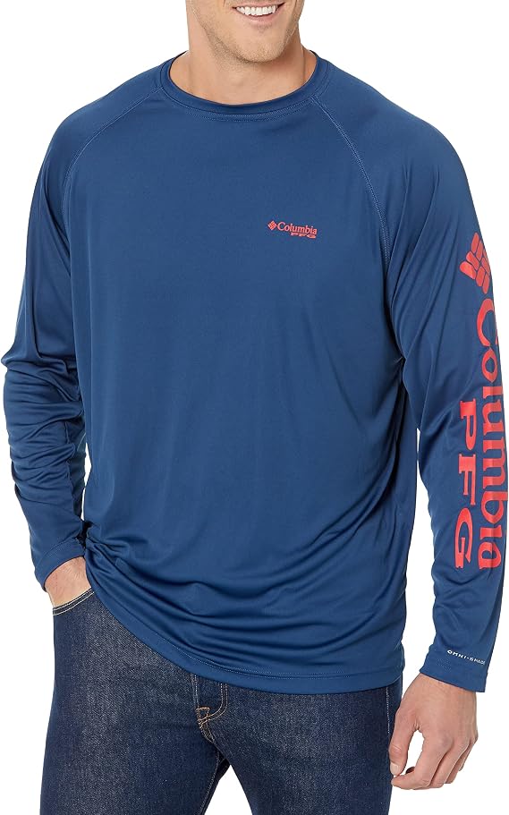 Columbia Men's PFG Terminal Tackle UPF 50 Long Sleeve Fishing Shirt