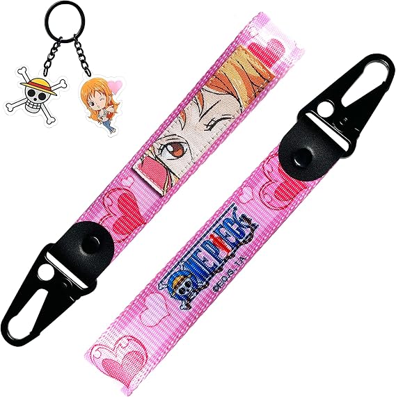 One Piece - Nami Keystrap and Keychain Bundle - Otaku