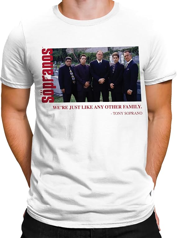 The Sopranos Just Like Any Other Family Men's and Women's Short Sleeve T-Shirt