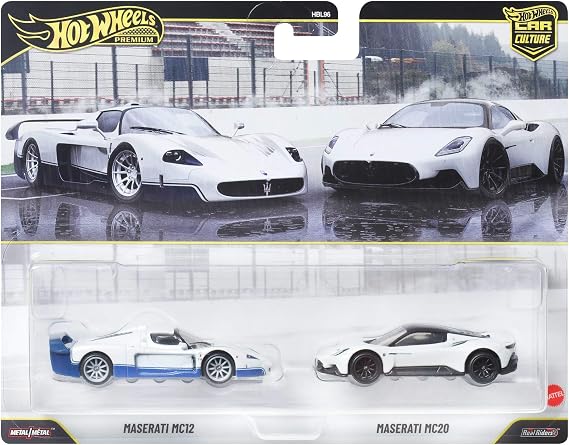 Hot WheelsPremium 2'li Yarış Arabaları Paket – Maserati