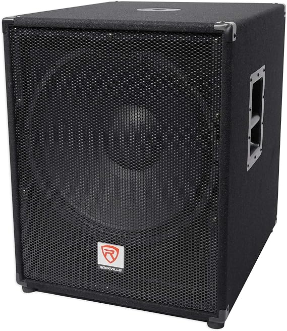 Rockville PBG18 18"" Passive 8-ohm Pro Audio Subwoofer with MDF Cabinet