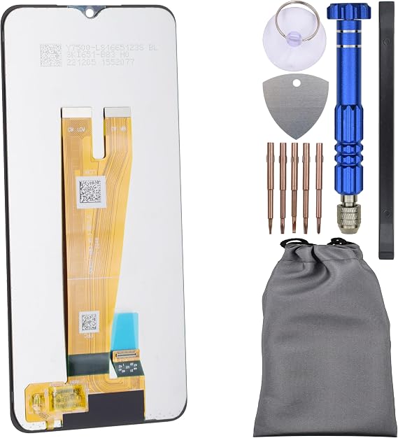 Complete Screen Display Touch Replacement for Samsung Galaxy A04 SM-A045F Black 6.5"
