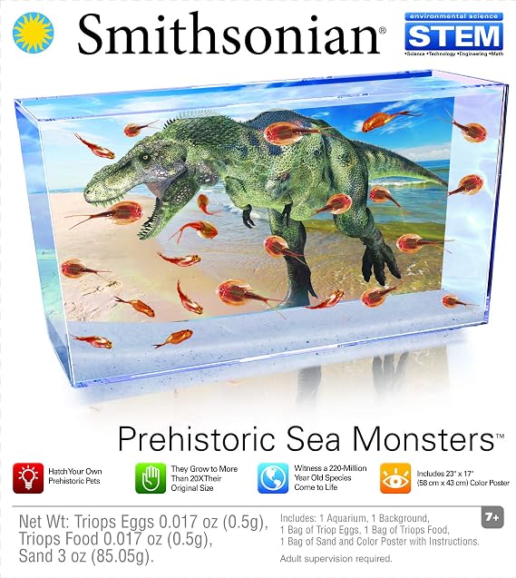 Smithsonian Prehistoric Sea Monsters 23x17 inches